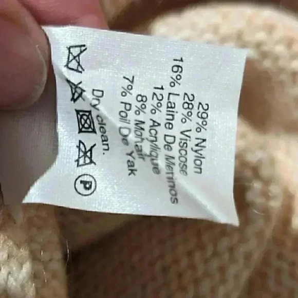 Madewell light peach sweater xs - Picture 6 of 6